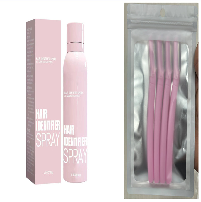 Hair Identifier Spray Set For Face Shaving Moisturizing Dermaplaner Spray For Face Shaving Skin Care - Zentrova Hair Identifier Spray Set For Face Shaving Moisturizing Dermaplaner Spray For Face Shaving Skin Care - Zentrova