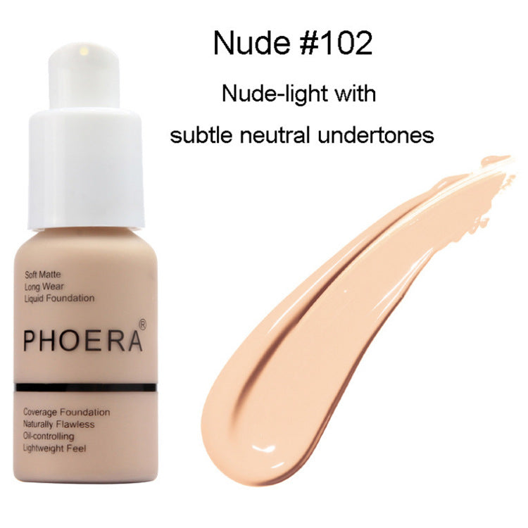Explosive Press Type Oil Control Natural Color Matte Concealer Foundation Cream - Zentrova Explosive Press Type Oil Control Natural Color Matte Concealer Foundation Cream - Zentrova