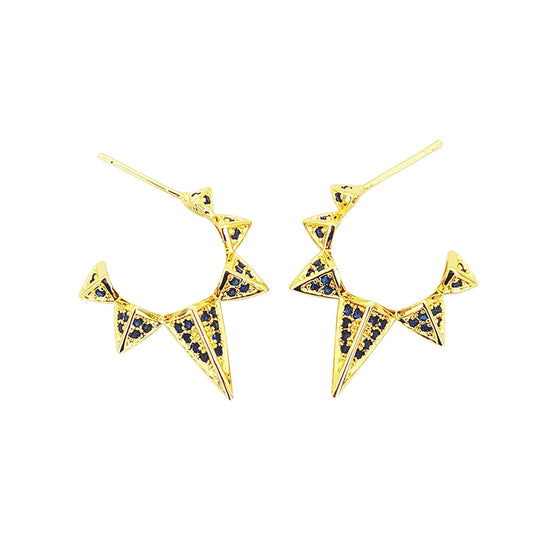 European And American Retro Triangle Earrings - Zentrova European And American Retro Triangle Earrings - Zentrova