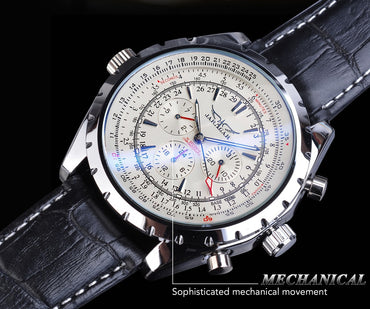 Mens Stylish Casual Multi-function Mechanical Watch - Zentrova - Alternative View Mens Stylish Casual Multi-function Mechanical Watch - Zentrova - Alternative View