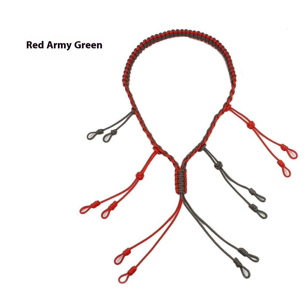 Outdoor Tactics Equipment Parachute Cord Collar Whistle Lanyard - Zentrova Outdoor Tactics Equipment Parachute Cord Collar Whistle Lanyard - Zentrova