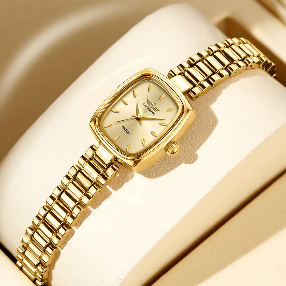 Niche Vintage Petite Gold Watch For Women - Zentrova Niche Vintage Petite Gold Watch For Women - Zentrova