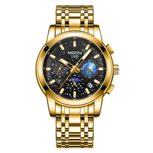 Steel Belt Men's Business Quartz Watch - Zentrova Steel Belt Men's Business Quartz Watch - Zentrova