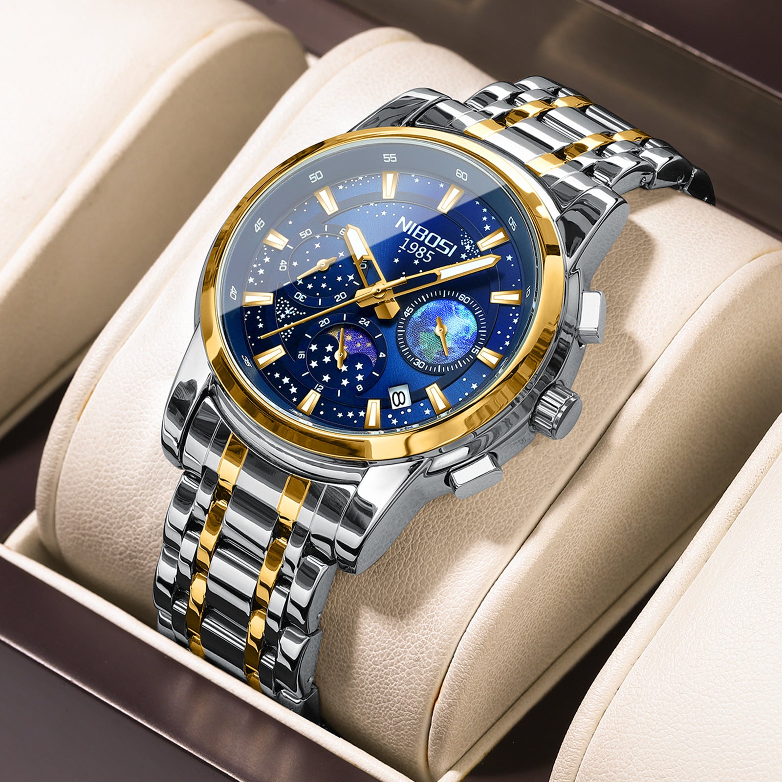 Steel Belt Men's Business Quartz Watch - Zentrova Steel Belt Men's Business Quartz Watch - Zentrova