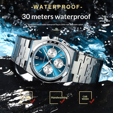 Mens Waterproof Multifunctional Luminous Ultra-thin Watch - Zentrova - Alternative View Mens Waterproof Multifunctional Luminous Ultra-thin Watch - Zentrova - Alternative View