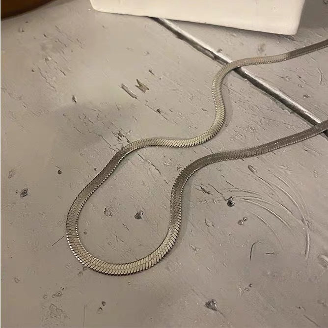 Titanium Steel Basic Style Necklace For Men And Women - Zentrova