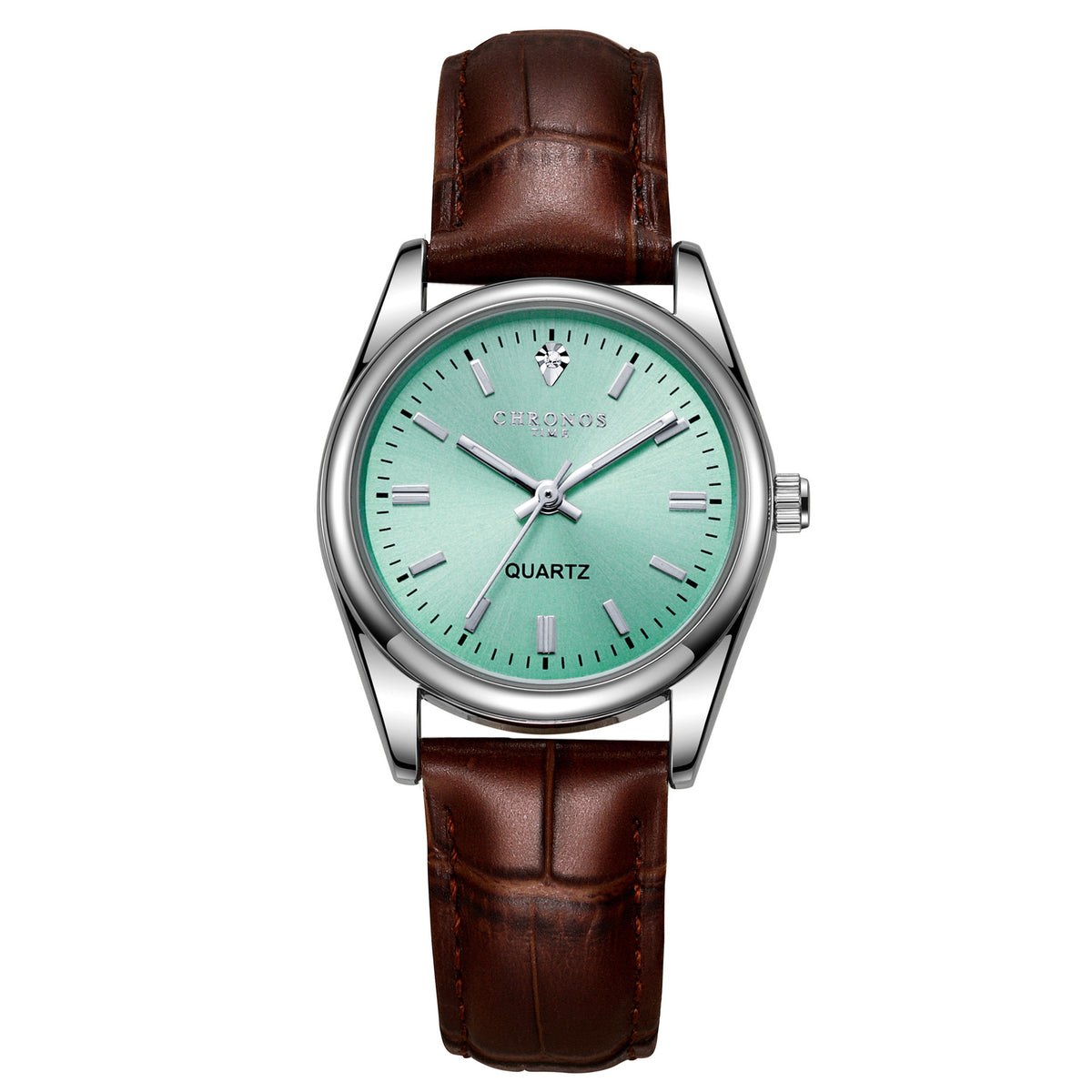 Womens Fashion Wristwatch With A Genuine Leather Strap And Luminous Quartz Movement - Zentrova