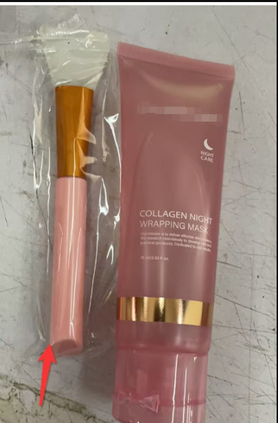 Face Night Mask Collagen Wrapping Mask Natural Ingredients Firming Elasticity & Hydration Anti-wrinkle For Skin Care - Zentrova