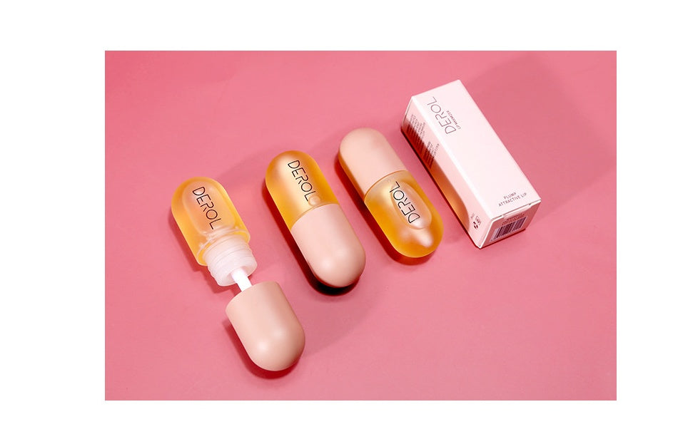 Day Night Instant Volume Lip Plumper Oil Clear Lasting Nourishing Repairing Reduce Lip Fine Line Care Lip Beauty Cosmetic - Zentrova