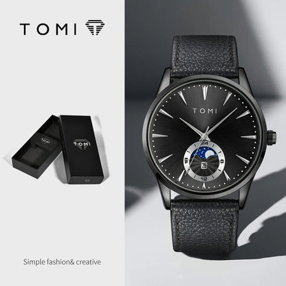 Korean-style Fashionable Round Watch For Men And Women, Simple And Casual - Zentrova