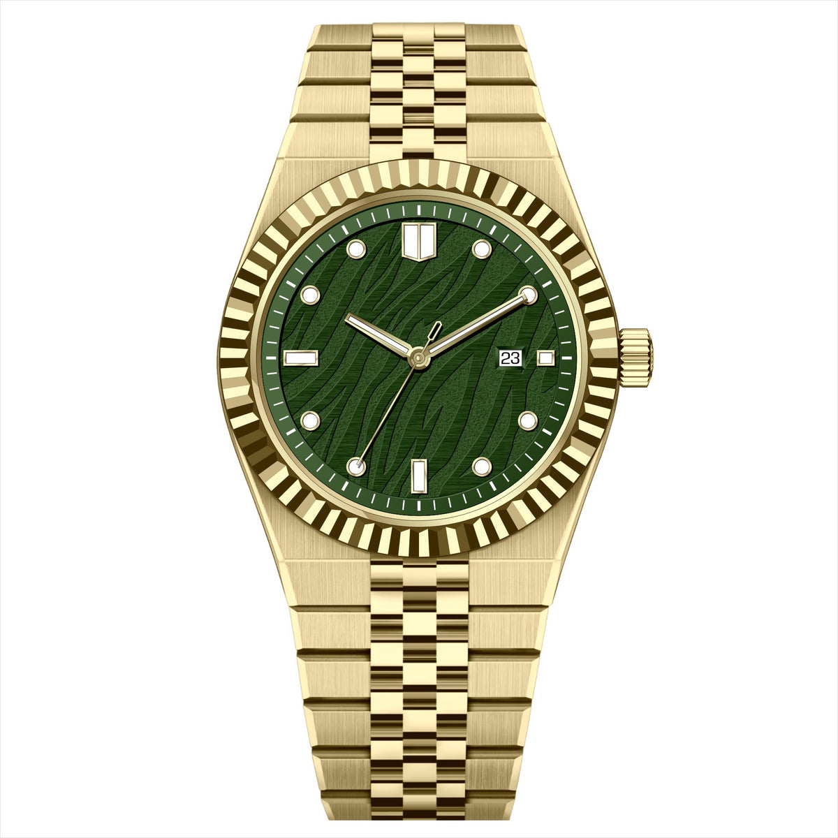 High-End Business Steel-Strap Mens Quartz Watch - Zentrova