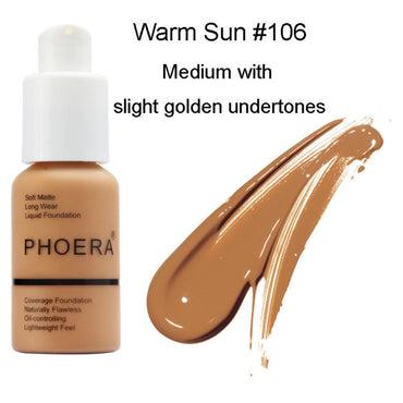 Explosive Press Type Oil Control Natural Color Matte Concealer Foundation Cream - Zentrova - Alternative View
