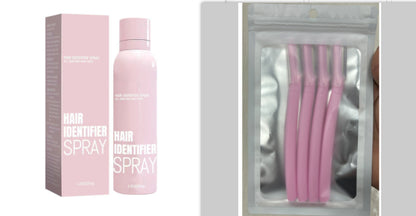 Hair Identifier Spray Set For Face Shaving Moisturizing Dermaplaner Spray For Face Shaving Skin Care - Zentrova