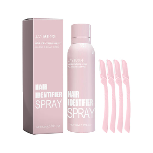 Hair Identifier Spray Set For Face Shaving Moisturizing Dermaplaner Spray For Face Shaving Skin Care - Zentrova