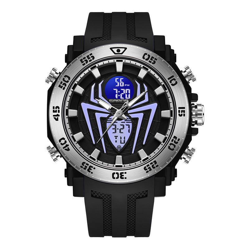 Men's Spider Creative Outdoor Multifunctional Luminous Waterproof Watch - Zentrova