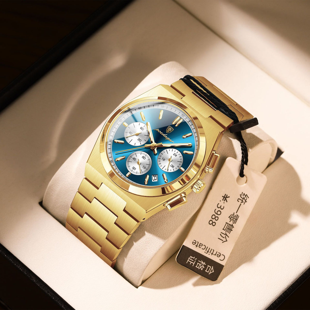 Mens Waterproof Multifunctional Luminous Ultra-thin Watch - Zentrova