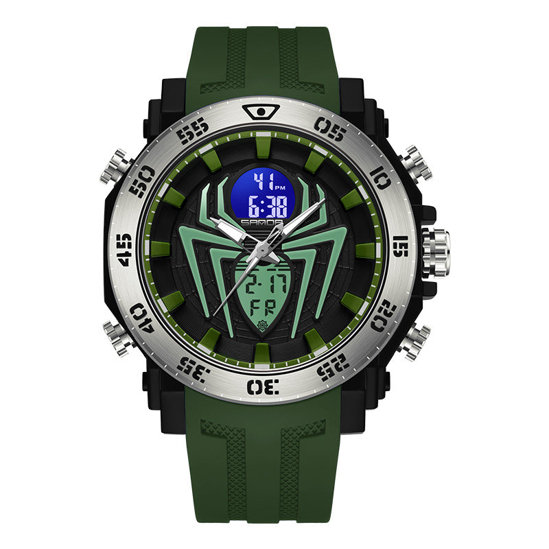 Men's Spider Creative Outdoor Multifunctional Luminous Waterproof Watch - Zentrova