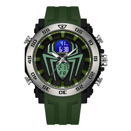 Men's Spider Creative Outdoor Multifunctional Luminous Waterproof Watch - Zentrova