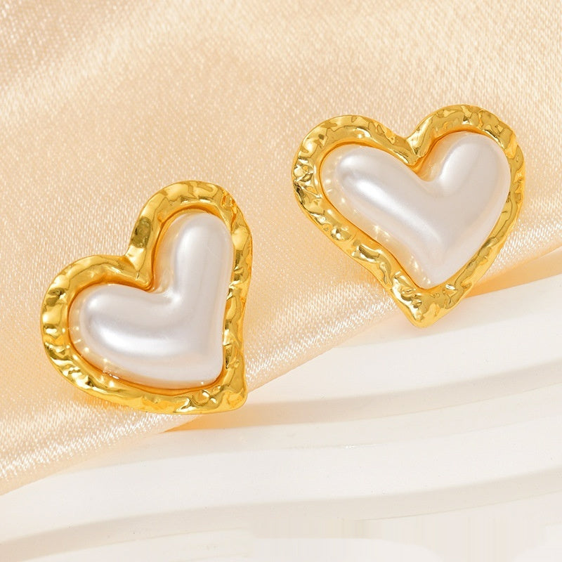 Love Butterfly Multi-layer Line Irregular Ear Studs - Zentrova