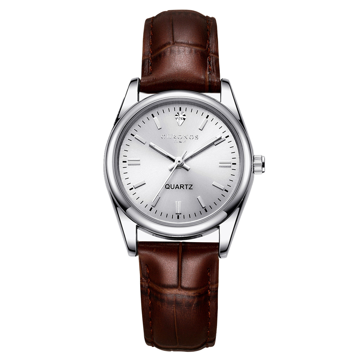 Womens Fashion Wristwatch With A Genuine Leather Strap And Luminous Quartz Movement - Zentrova