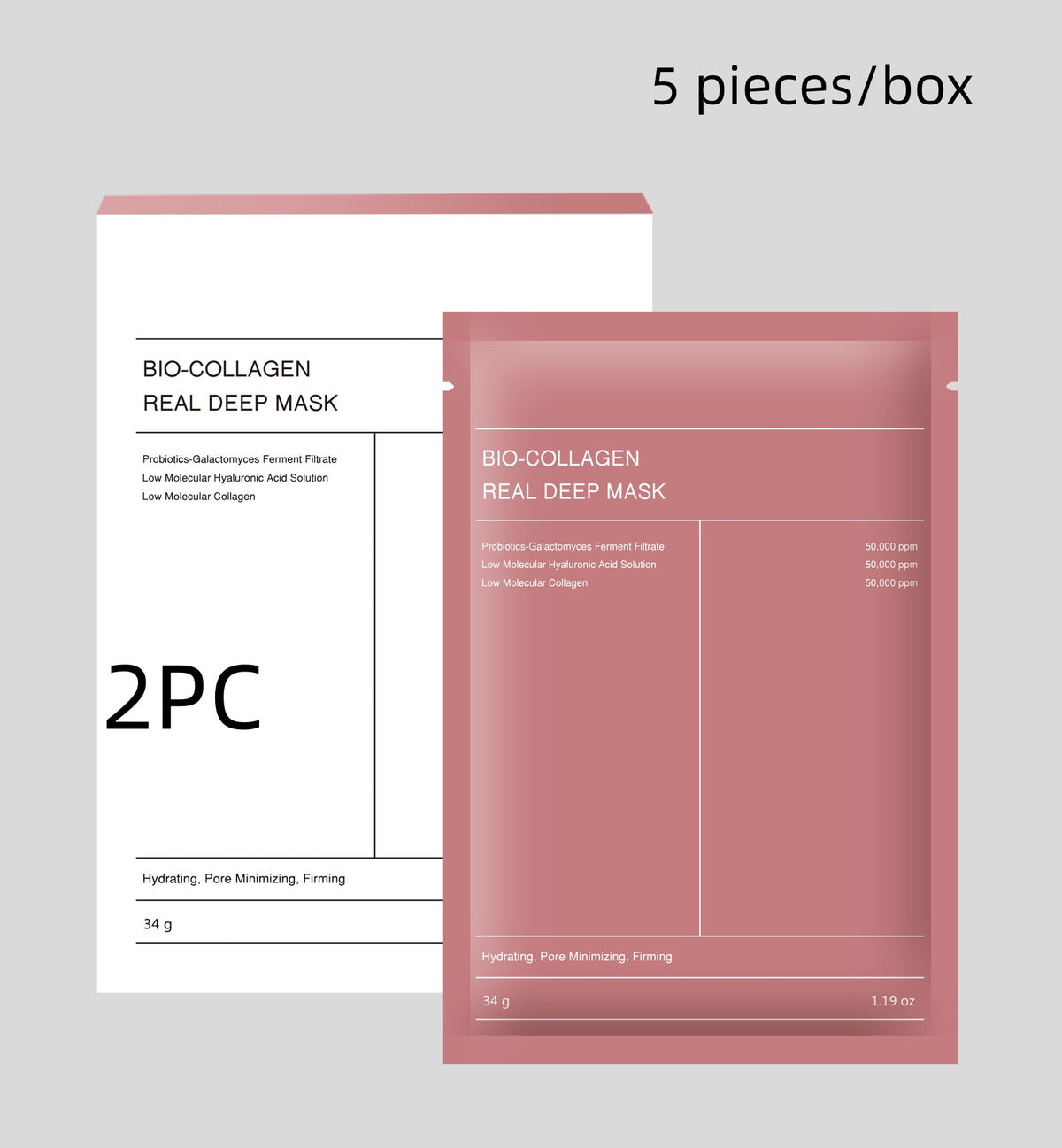 Face Mask Shrink Pore Moisturizing Refreshing Brightening Firming Lift Nourish Skin Care Deep Hydration Moisturizer - Zentrova