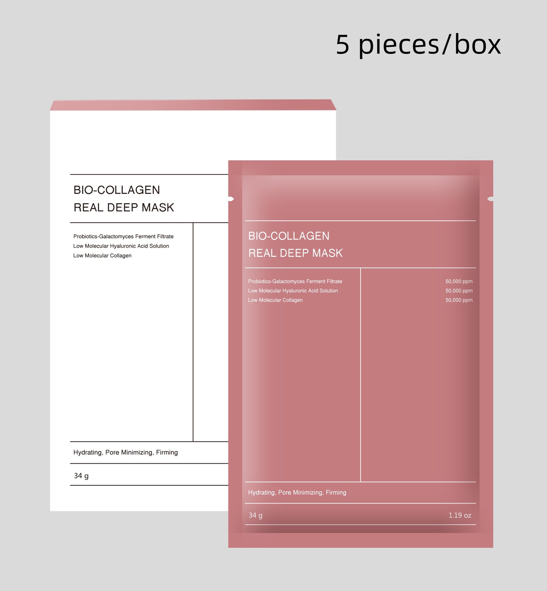 Face Mask Shrink Pore Moisturizing Refreshing Brightening Firming Lift Nourish Skin Care Deep Hydration Moisturizer - Zentrova