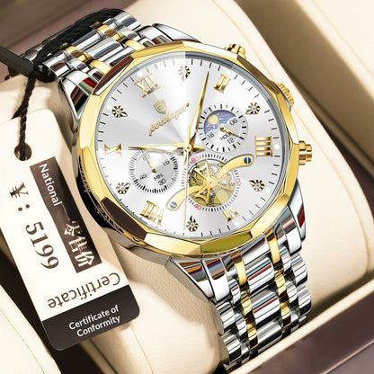 Waterproof Multifunctional Quartz Watch For Men - Zentrova