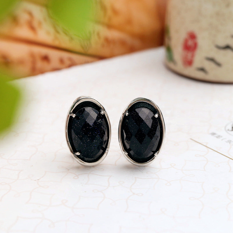 Retro Distressed Elegant And Ethnic Style Earrings Necklace Ring Three-piece Set - Zentrova