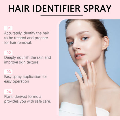 Hair Identifier Spray Set For Face Shaving Moisturizing Dermaplaner Spray For Face Shaving Skin Care - Zentrova