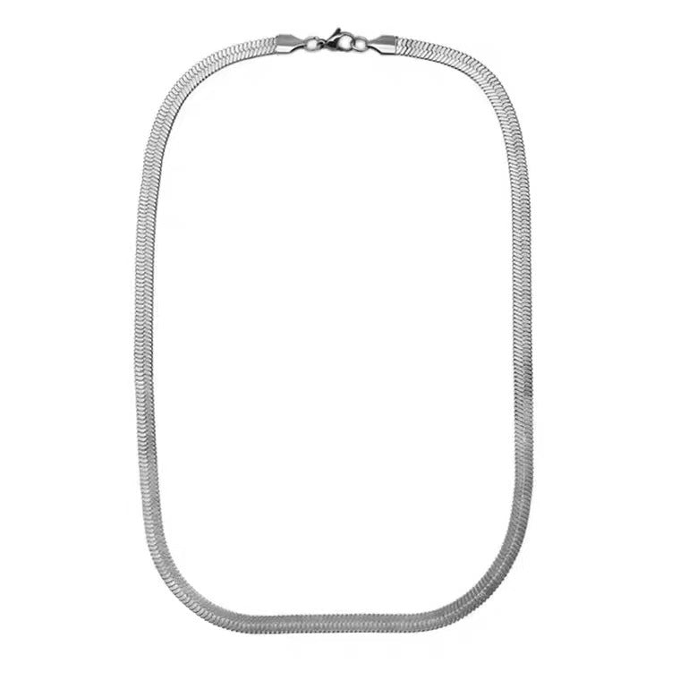 Titanium Steel Basic Style Necklace For Men And Women - Zentrova