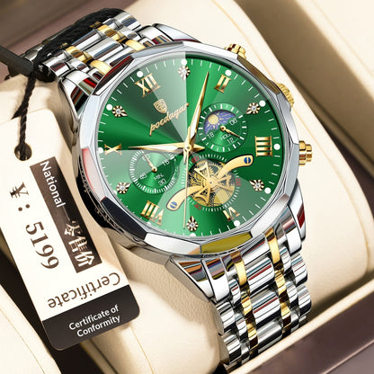 Waterproof Multifunctional Quartz Watch For Men - Zentrova
